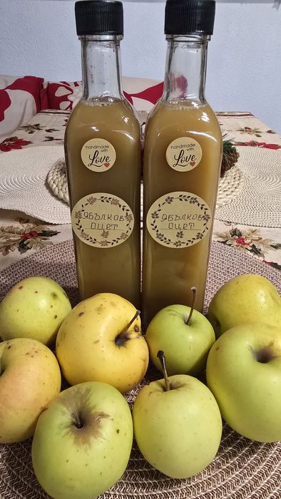 Нефилтриран ябълков оцет  500мл.