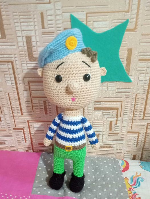 Десантник, ручная работа