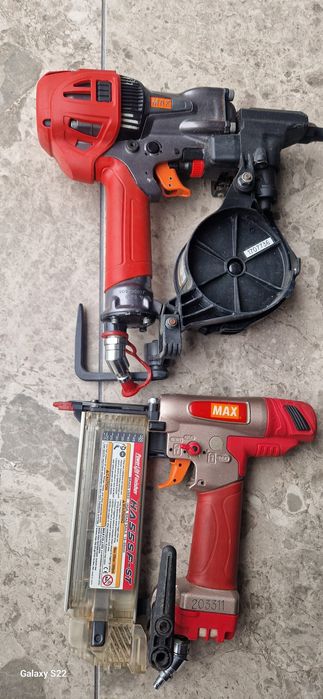 Max pistol pneumatic de cuie ,capse