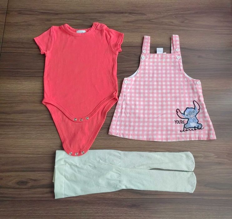 Бебешки дрехи за момиче 6-9м -7комплекта