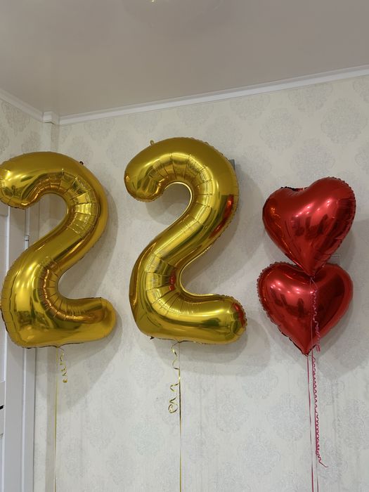 Продам шары цифры