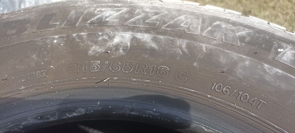 Anvelope 215/65/16 blizzak