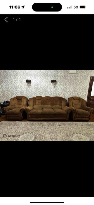 диван и два кресла