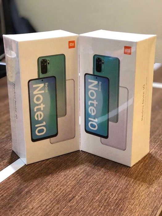 Xiaomi Redmi Note 10 retea 5G Dual SIM 128GB display 6.5 inch Aurora Green nou, Gri sigilat
