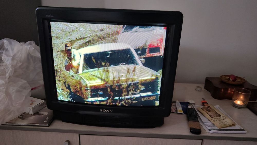 Sony Trinitron  ретро телевизор