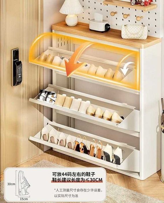 Обувной шкаф за дверь – металл/ Современный стальной шкаф для обуви