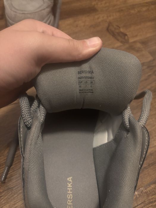 Adidasi skate chunky bershka gri