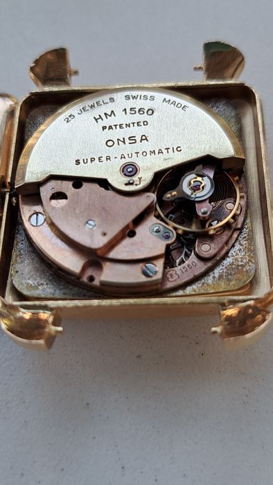 Ceas de Aur 18 K Onsa Super-Automatic de Luxe