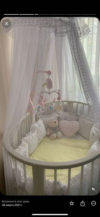 Детская кроватка Baby Luxe 7 в 1