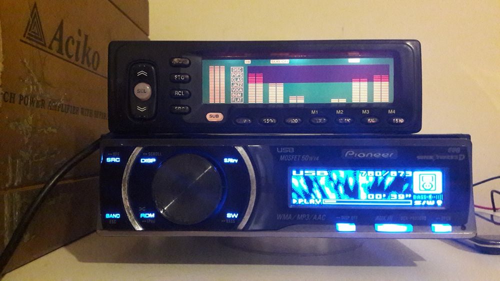 Usilitel ekvalayzer Aciko 4x50