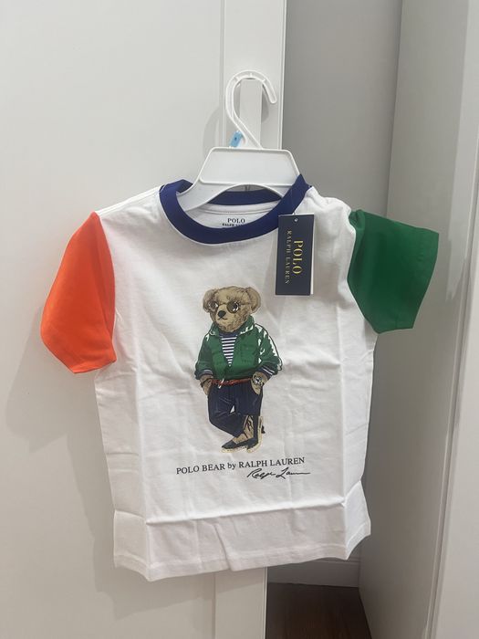 Tricou Polo Ralph Lauren 5 T model ursulet