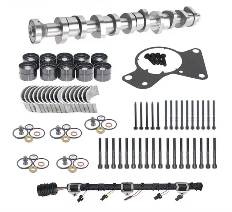 Set Reparatie Kit Ax Cu Came Arbore Cablu Cabluri Injectoare Multivan Vw T5 Touareg 2.5 TDI 070109101Q BPC BNZ BPD BPE 038109309A 038109309B 038109309