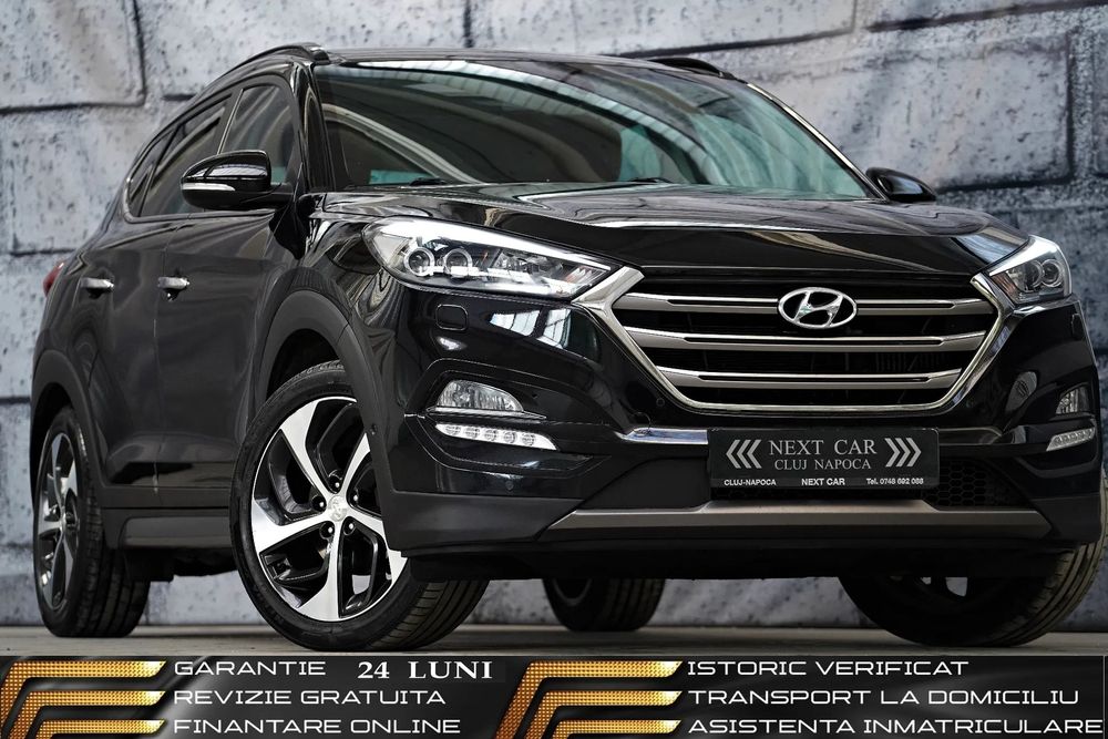Hyundai Tucson GARANTIE 24LUNI*RATE*4x4*Benzina*Automata*Panorama*Piele*Navi*Led*Full