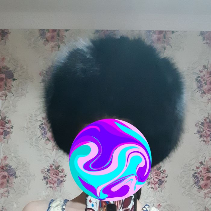 Шапка из песца