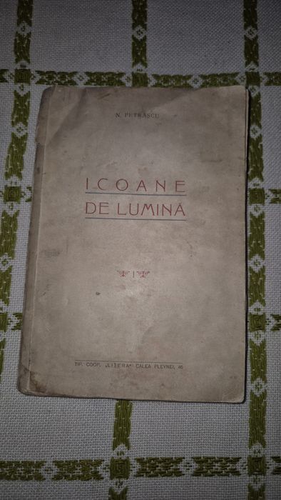 Carte veche Icoane de lumina carte veche românească