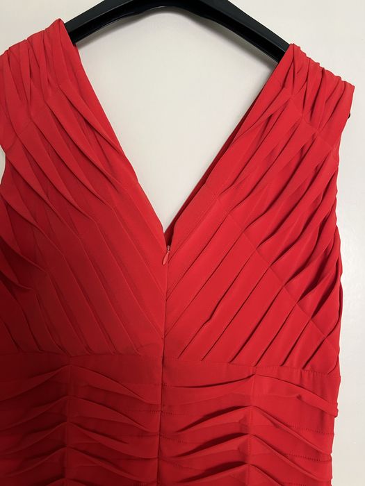 Rochie dama de culoare rosie, nr 42-44