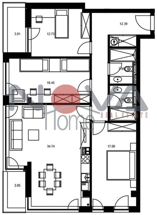 4-стаен в Варна-Цветен площ 143 цена 293400