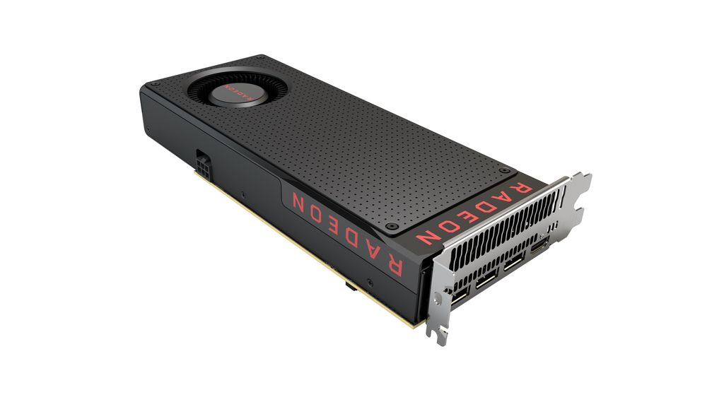 Видеокарта RX 480 4 ГБ