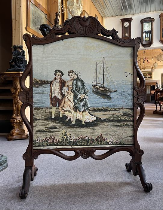 Paravan sculptat *** vintage / antic / vechi / retro ***