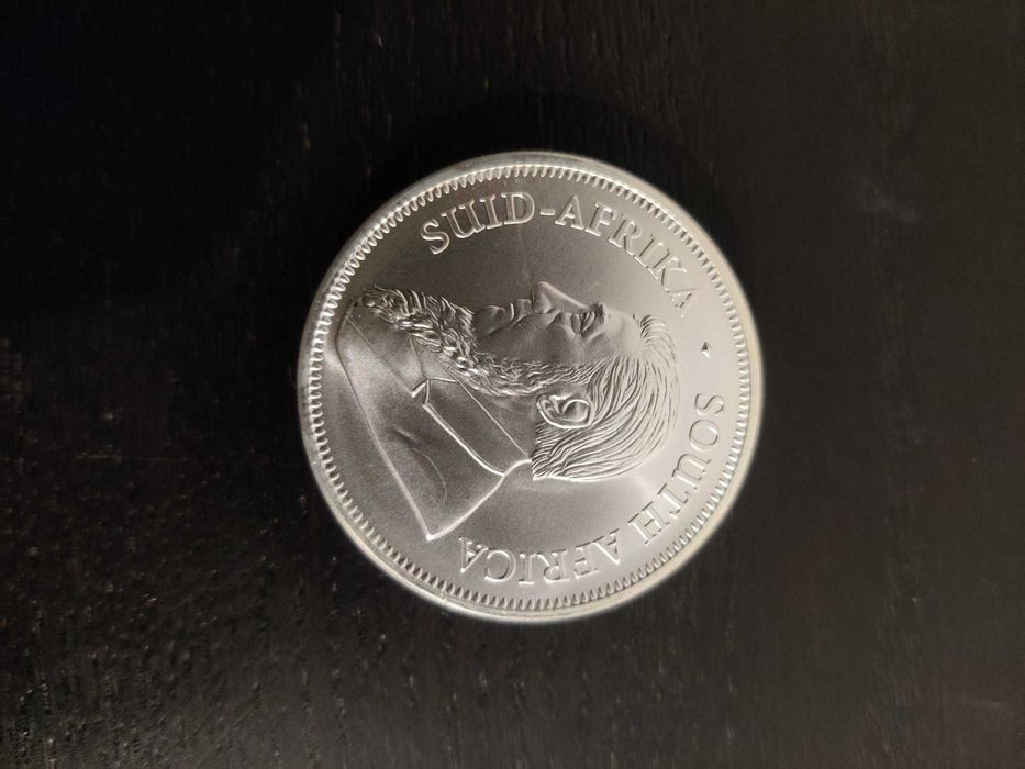 Monede argint 1 uncie .999 fin Krugerrand - lot 25 buc. si Vultur American - lot 32 buc.