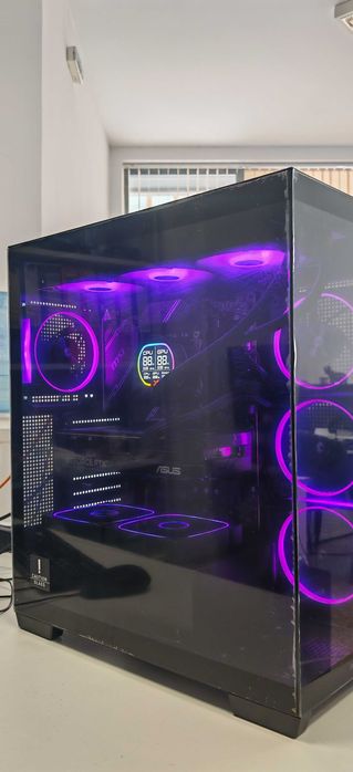 НОВ Геймърски Комп за ТОП Гейминг Intel I7 14700 up 5.4Ghz/64Gb/1Tb nVme + 1TB SSD/Asus RTX 5070 12Gb/WiFi & BT/Гаранция