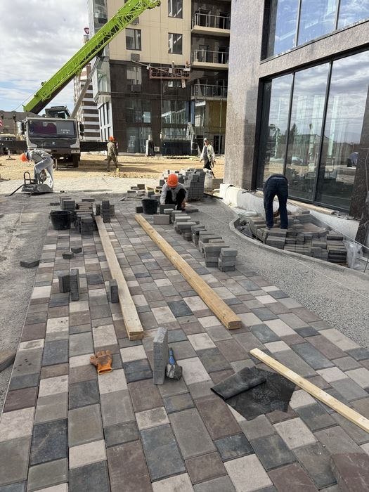 Брусчатка вибропрессованная Микс 5