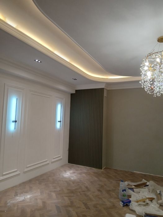 Квартира под ключ ремонт қиламиз