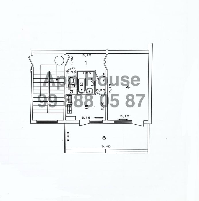 1 Комната 1в2/4/5 Тузель 2, 40 Лет Победы, Под Ипотеку, Балкон 2х6
