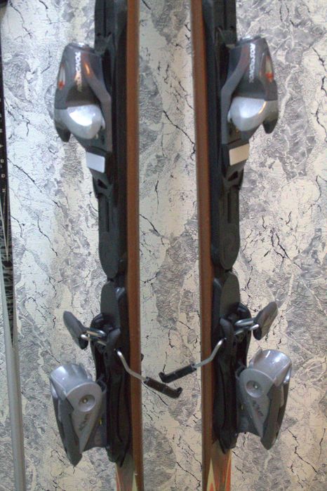 Горные лыжи Rossignol 162 см + крепления + палки
