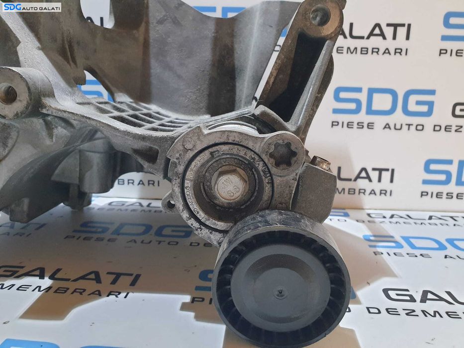 Suport Pompa Injectie Inalta Presiune cu Rola Intinzatoare Curea Chevrolet Lacetti 2.0 D 2004 - 2011 Cod 96440490 [AV1647]