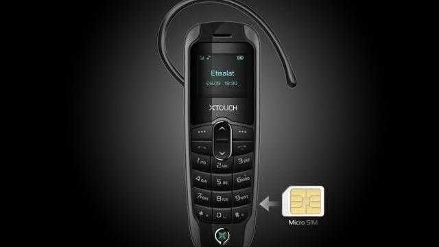 Cel mai mic mobil din lume Xtouch, Ephone 2, negru