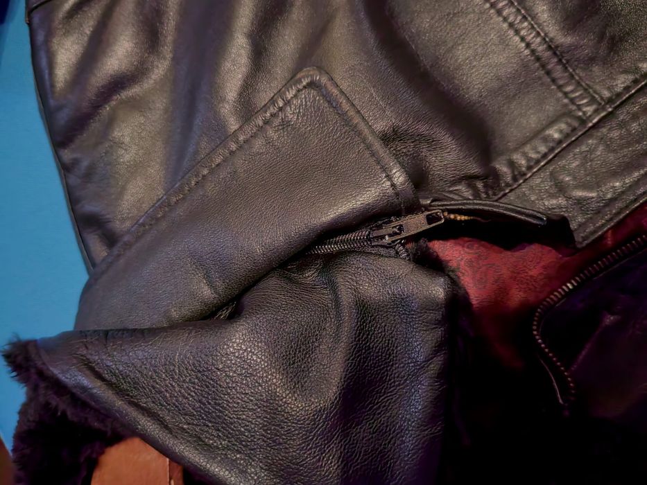 Geacă din piele Made in Italy