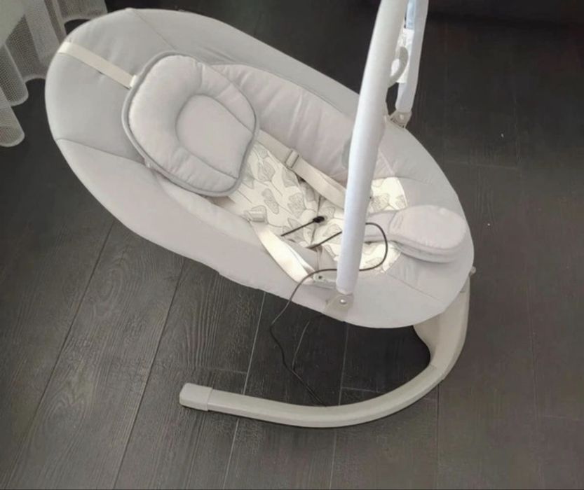 Leagan electric 2 in 1 Kinderkraft LULI, Gri