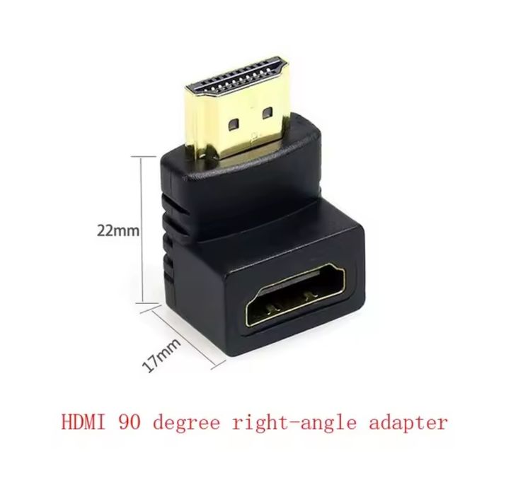 HDMI ъглов конектор М/Ж