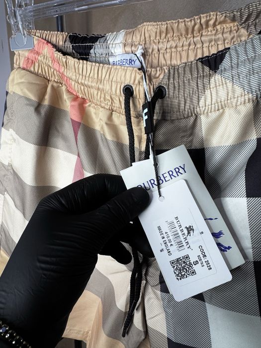 Șort Baie Burberry