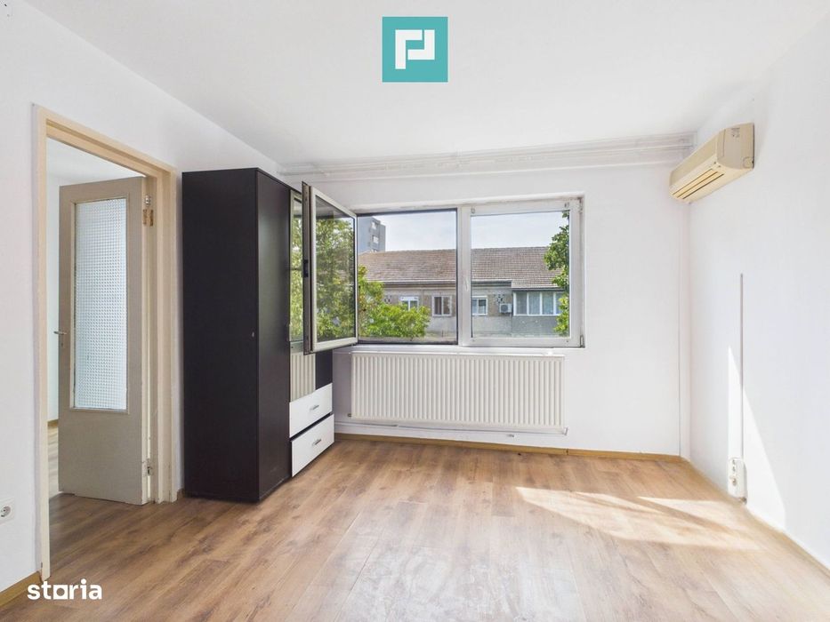 Apartament cu 2 camere, 39 mp, zonă centrală — fotografia 1