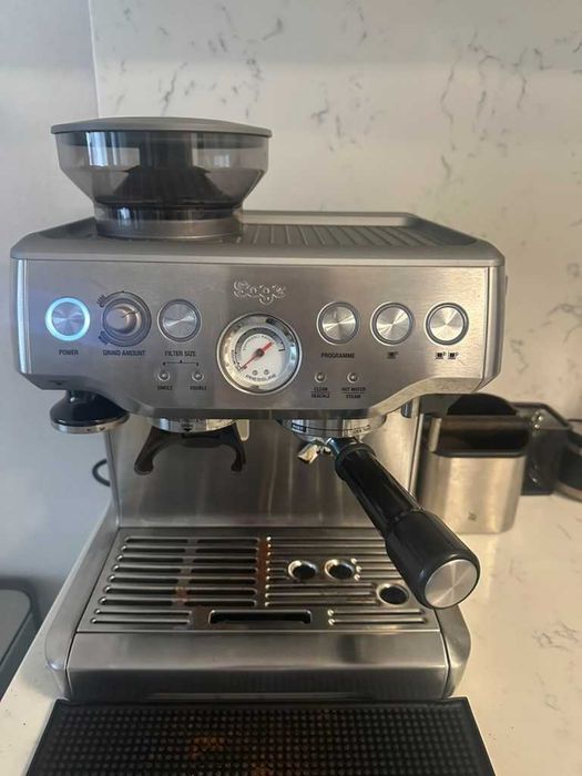Sage (Breville) Barista Express SES875BSS – Отлично състояние, купена в Германия