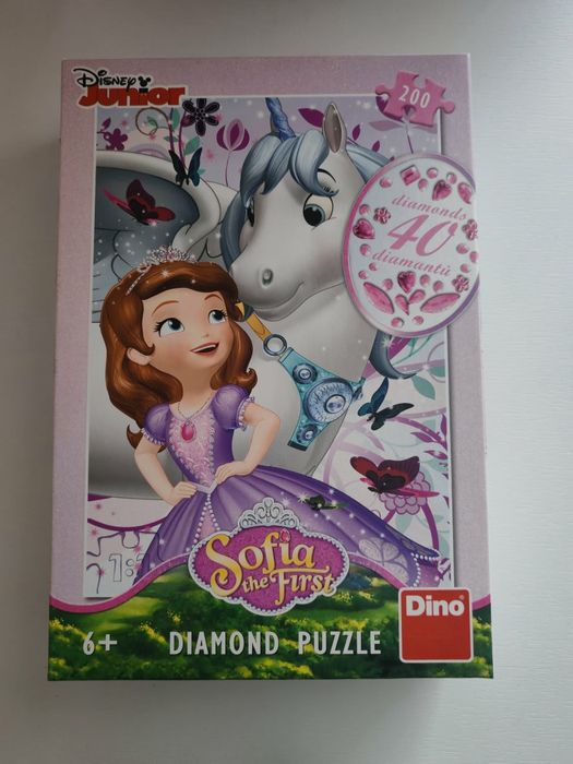 Пъзел Dino - Diamond Пъзел - Sofia the First, 200 части