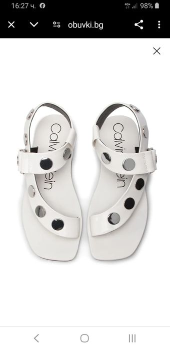 Сандали Calvin Klein