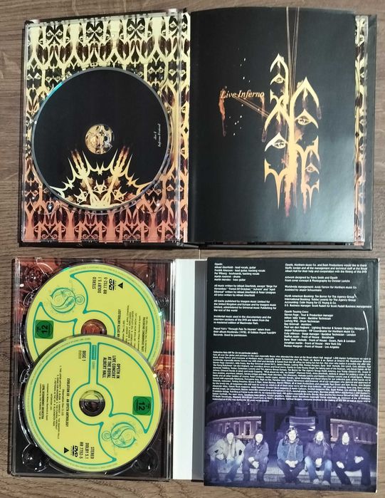 Immortal, Emperor, Opeth, Triptykon Lot CD DVD