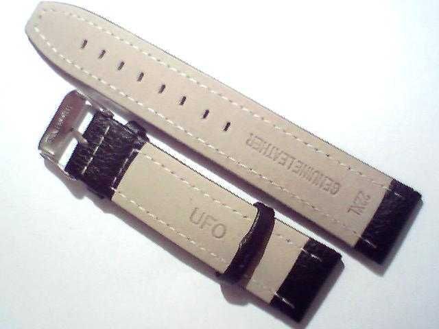 curea ceas piele neagra, maro, alba, Polo, Ufo, toate marimile.