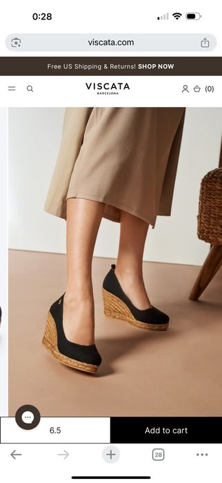 Еспадрили на платформа нови