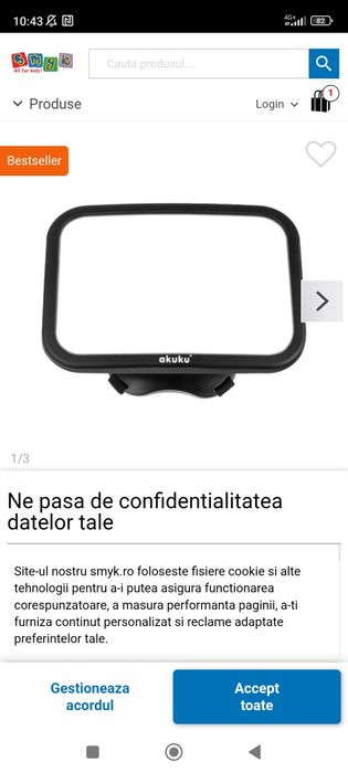 Scoica/scaun auto cybex