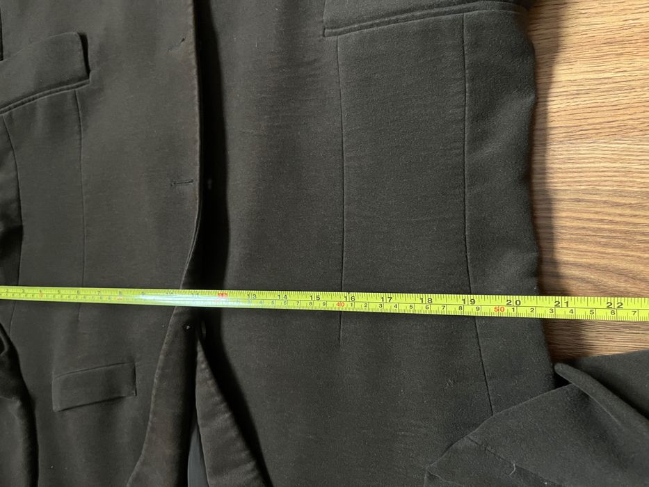 Costum (sacou + pantaloni) maro femei catifea mat