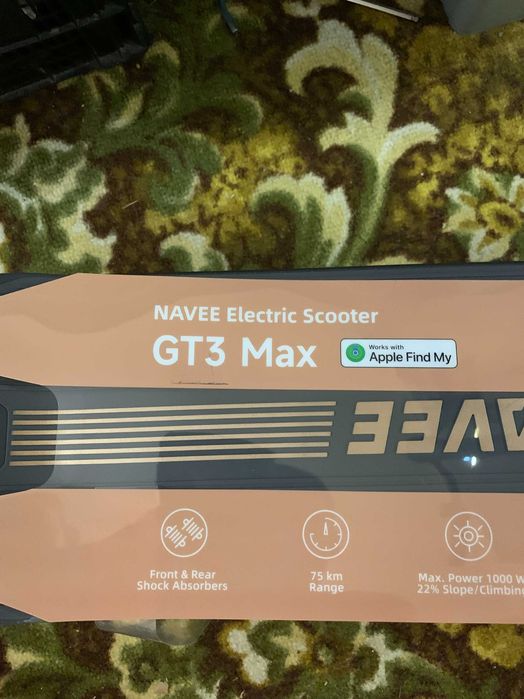 NAVEE E-SCOOTER GT3 MAX ДО 25 КМ/Ч