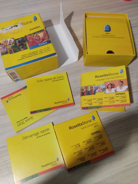 Rosetta stone,немски дискове,чешки,словенски английски.