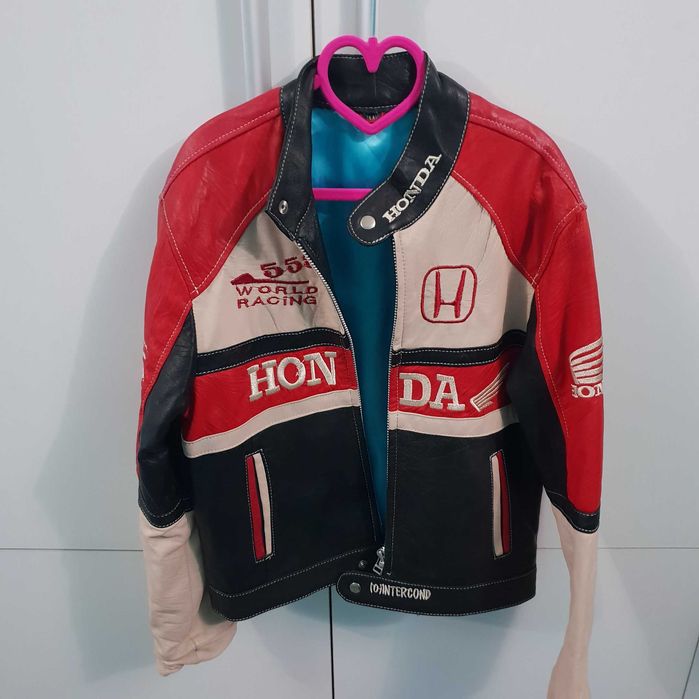 Детско яке естествена кожа