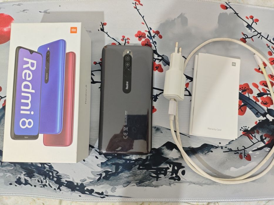 Смартфон Redmi 8 с полной комплектацией (актуально)