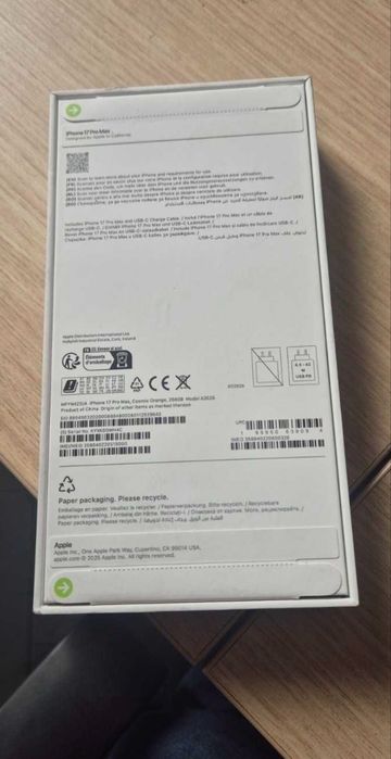 Iphone 17pro 256