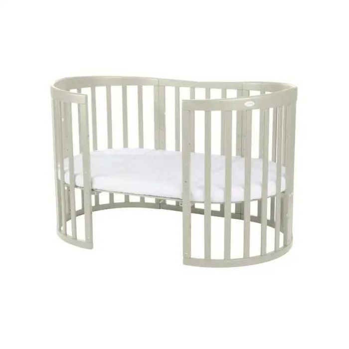 НОВО Кошара за Бебе Смарт 7в1 Овал, Детско Легло 0-10 год.Olive